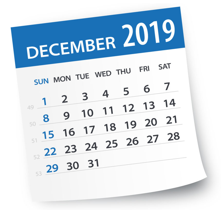 December 2019 December 2019